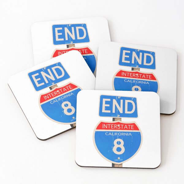 Item preview, At the end of Interstate 8 you will find the Beaches. designed and sold by VacationCity.