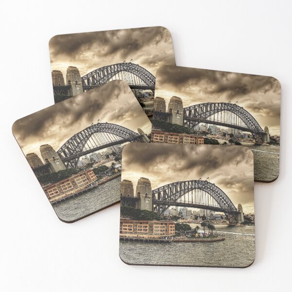 Item preview, Sydney Harbour Bridge Australia AU Sunset designed and sold by Piper-Deals.