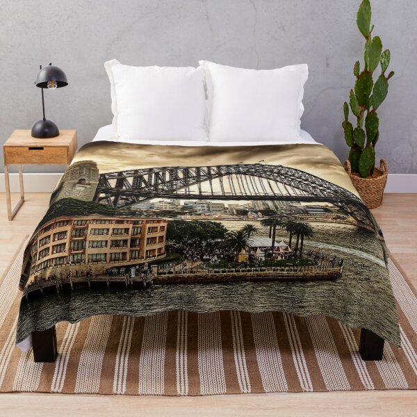 Item preview, Sydney Harbour Bridge Australia AU Sunset designed and sold by Piper-Deals.