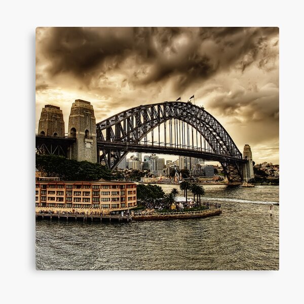 Item preview, Sydney Harbour Bridge Australia AU Sunset designed and sold by Piper-Deals.