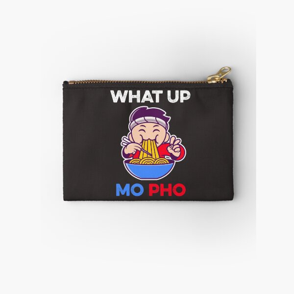 Item preview, What Up Mo Pho Vietnamese Noodles Broth Funny Kawaii Anime designed and sold by gkao.