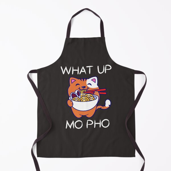 Item preview, What Up Mo Pho Vietnamese Noodles Broth Funny Cat Kawaii designed and sold by gkao.