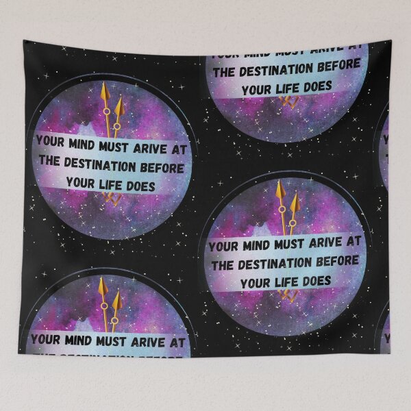 Item preview, Your Mind Must Arrive at the Destination Before Your life does designed and sold by ArtistKatieJ.
