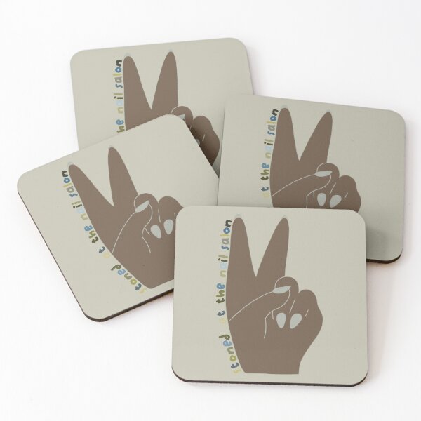 Item preview, Stoned at the nail salon peace sign designed and sold by taylor-lang.