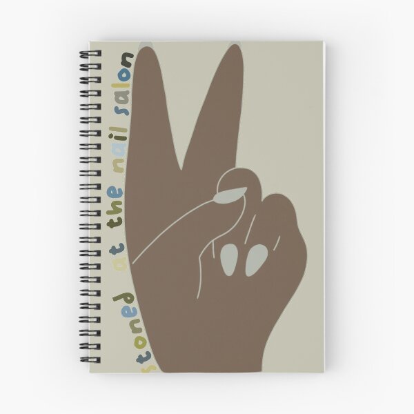 Item preview, Stoned at the nail salon peace sign designed and sold by taylor-lang.