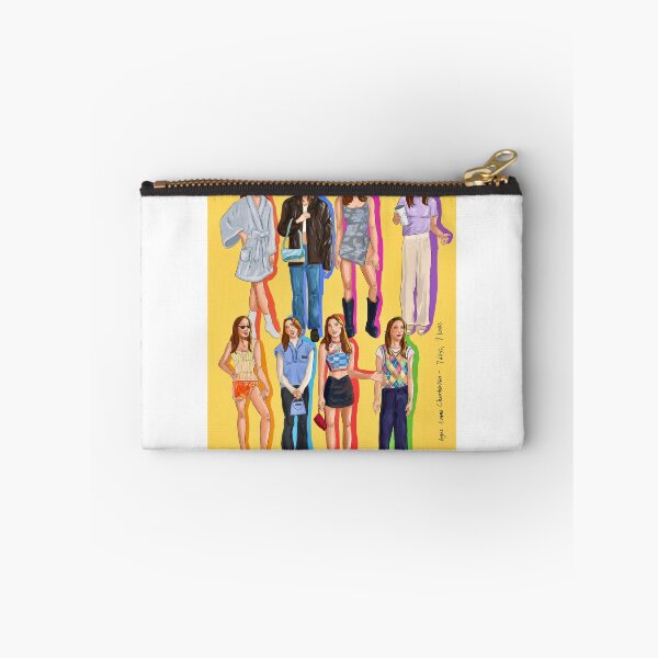 Item preview, emma chamberlain vogue 7 days 7 outfits fashion illustration digital drawing art designed and sold by wruby.