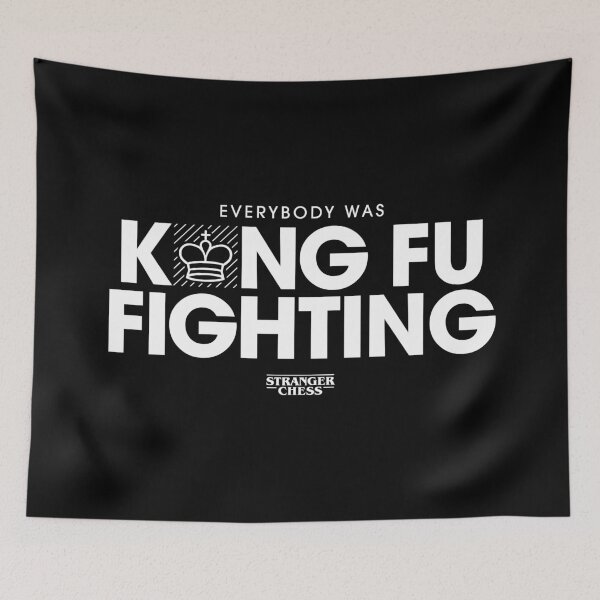 Item preview, Todos estaban peleando al estilo Kung-fu designed and sold by StrangerChess.