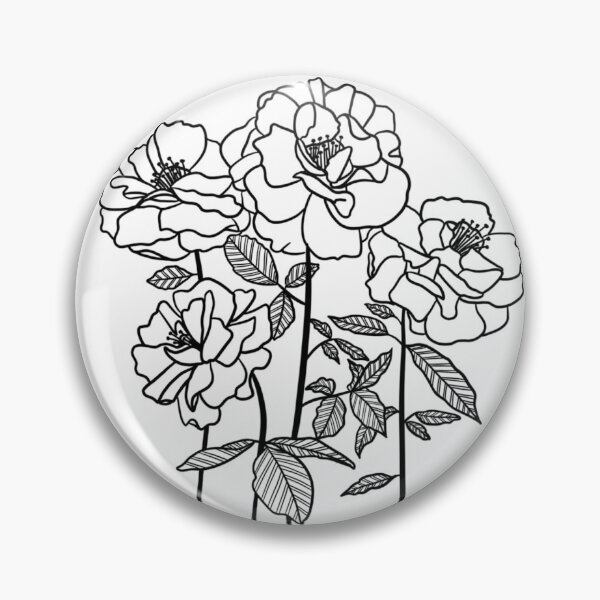 Item preview, Various Variety Line Art Wildflower Sticker Pack designed and sold by nchien.