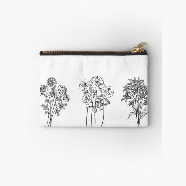 Item preview, Various Variety Line Art Wildflower Sticker Pack designed and sold by nchien.