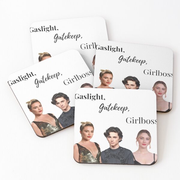 Item preview, Gaslight, gatekeep, girlboss collection designed and sold by sparklejumpropequeen.
