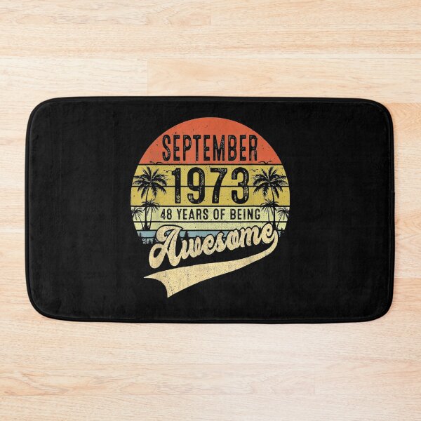 Item preview, 48th Birthday 48 Year Old Awesome Since September 1973  designed and sold by GarrickShop.