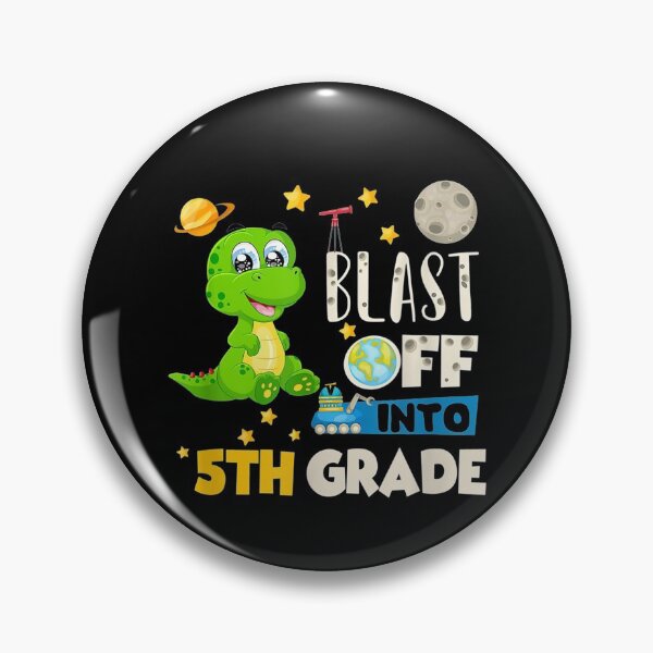 Item preview, Blast Off Into 5th Grade  designed and sold by DaiShop.