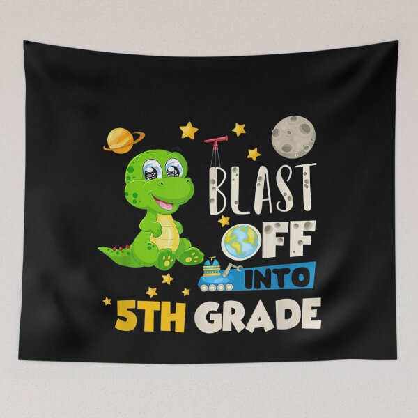 Item preview, Blast Off Into 5th Grade designed and sold by DaiShop.