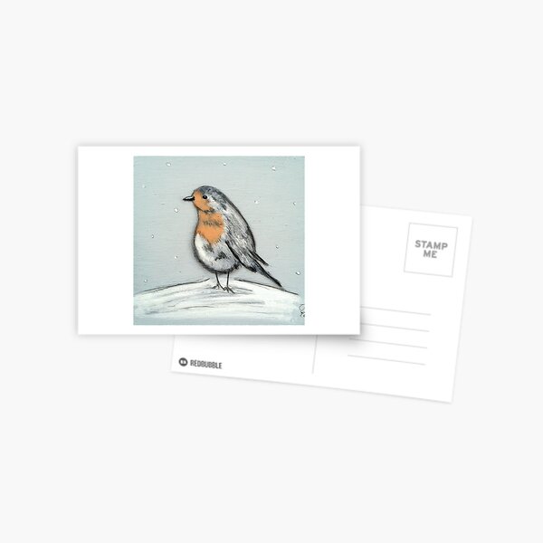 Winter Robin Postcard