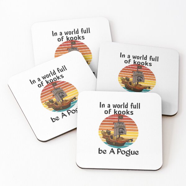 Item preview, Retro Vintage In A World Full Of Kooks Be A Pogue designed and sold by The Nova Prints .