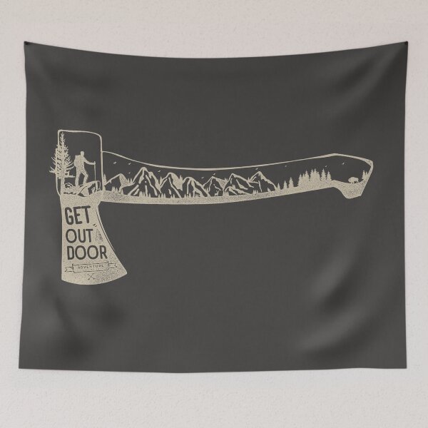Item preview, Mountain is calling, Get outdoor designed and sold by Sketchy09.