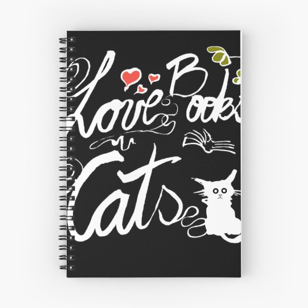 Item preview, Love,  books and  cats designed and sold by manuelunsui.