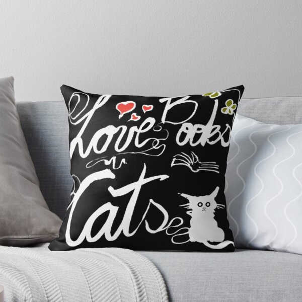 Item preview, Love,  books and  cats designed and sold by manuelunsui.