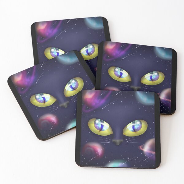 Item preview, Galaxy cat eyes designed and sold by splatshot.