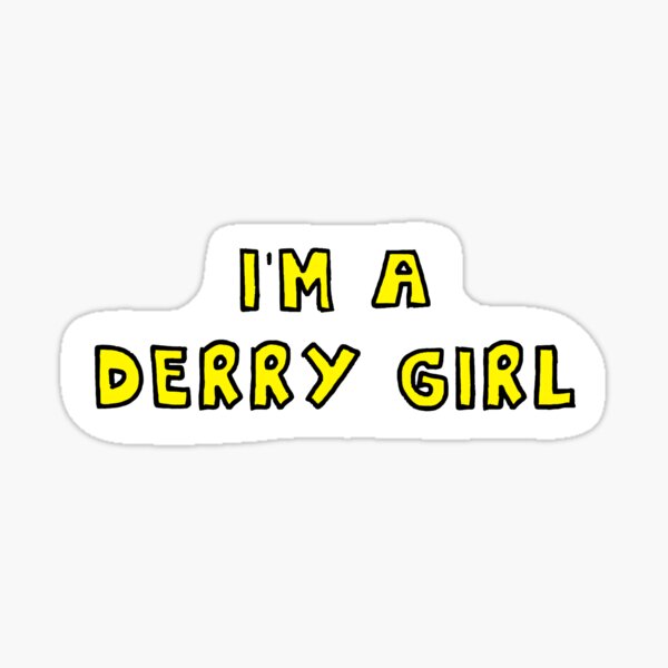 Vista previa del artículo con la obra «Soy una chica de Derry», diseñado y vendido por Daisylilly17.