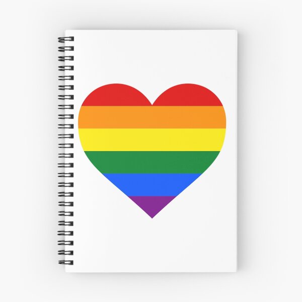 Item preview, GAY PRIDE FLAG - HEART SHAPE designed and sold by seren0.