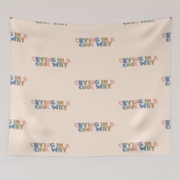 Item preview, crying in a cool way designed and sold by aloha-designs.