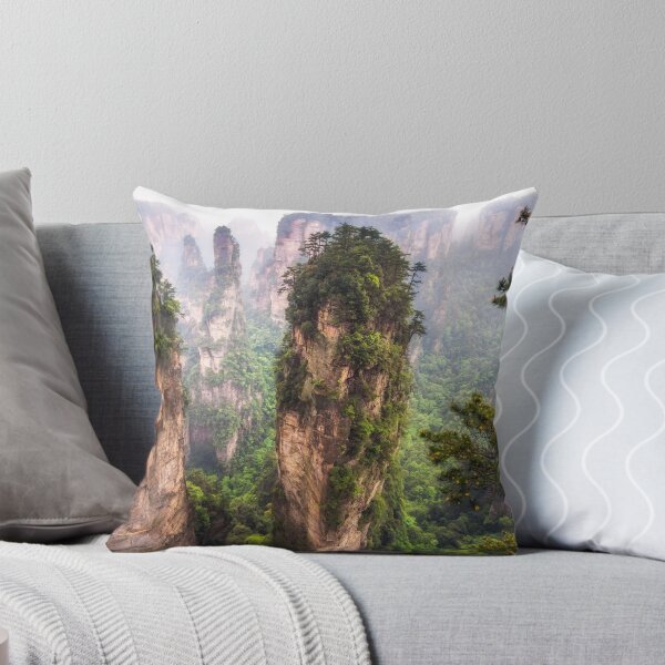Item preview, tall mountain peaks of yuanjiajie designed and sold by aaronchoi.
