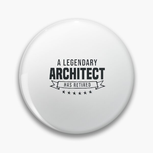 Item preview, A Legendary Architect has retired designed and sold by redblackline.