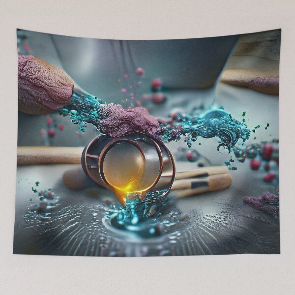 Item preview, Color Spray of a New Creation designed and sold by OneStrokeBrush.