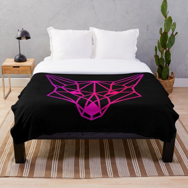 Item preview, Hot Pink Geometric Fox designed and sold by Only4sometimes.