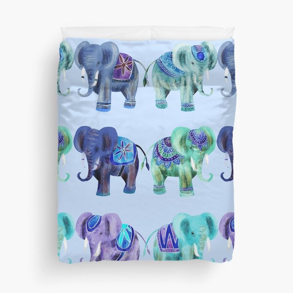 Éléphants Housse de couette