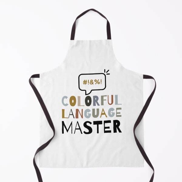 Item preview, Colourful language master funny Classic t-shirt. Joke swearing tshirt gift for the swear bear in your life.  designed and sold by Barb  Hamilton ⭐⭐⭐⭐⭐.