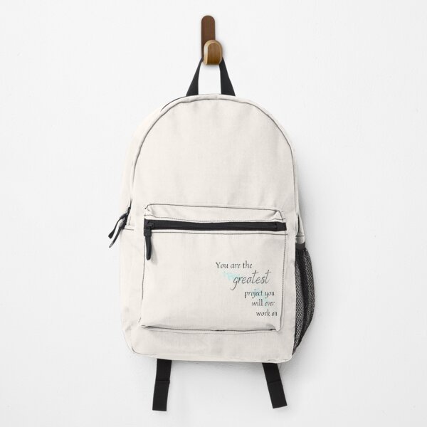 Item preview, You are the greatest project you positivity quotes designed and sold by Morgan T Park.