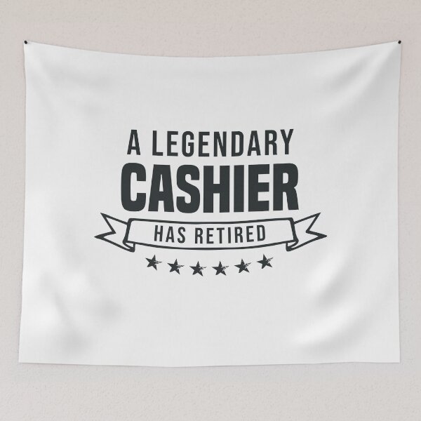 Item preview, A Legendary Cashier has retired designed and sold by redblackline.