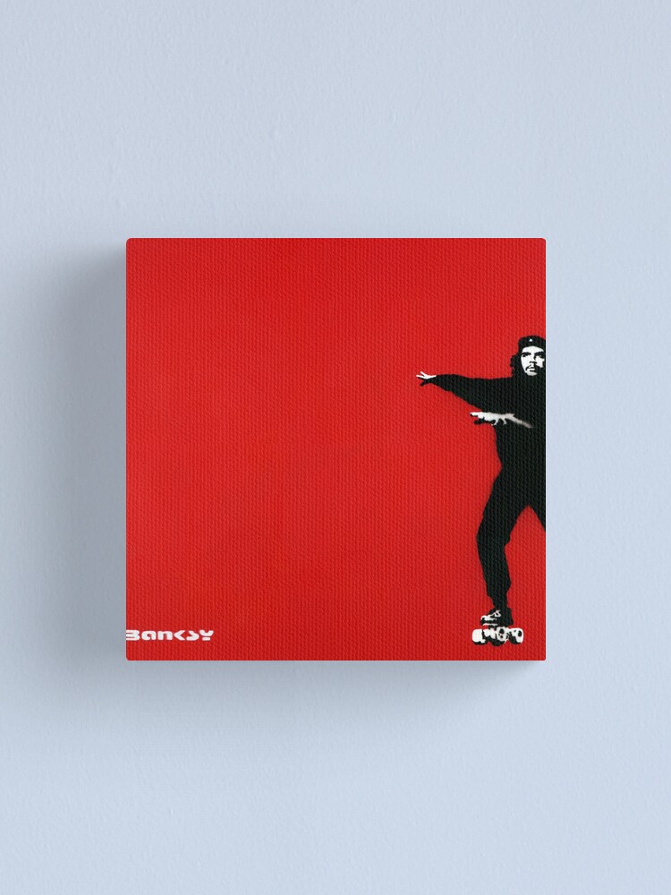 Alternate view of Banksy | Che Guevara on Roller Skates | Canvas Print