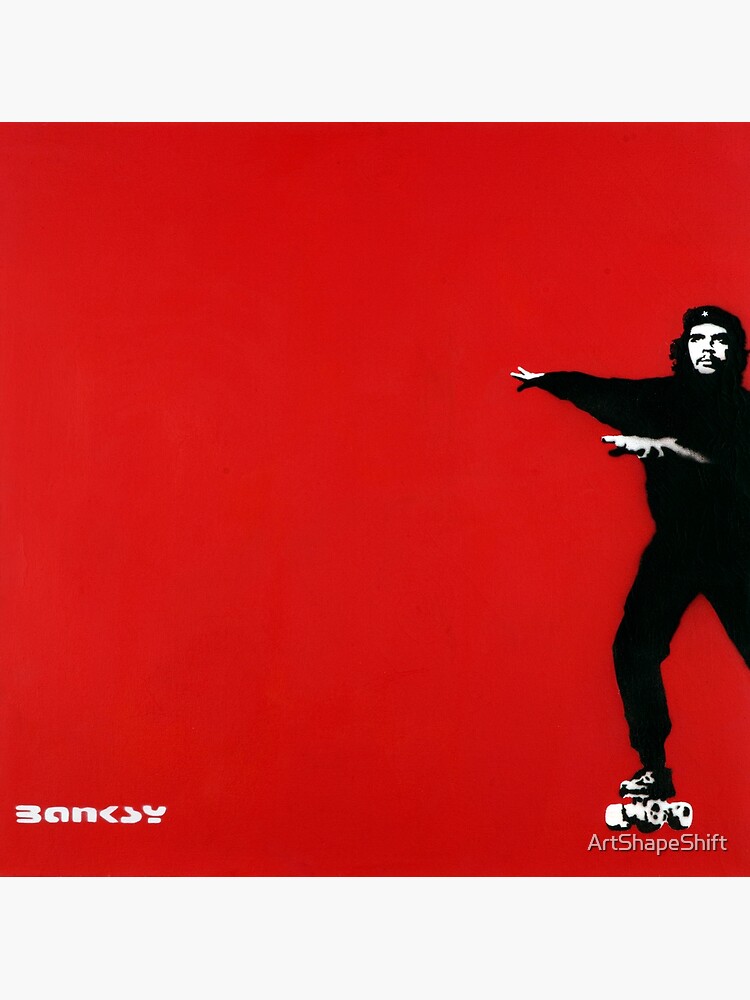 Banksy | Che Guevara on Roller Skates | by ArtShapeShift