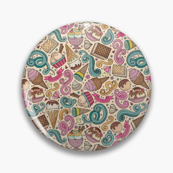 Item preview, Colorful Ice cream seamless pattern, Ice Cream Pattern designed and sold by graphic-genie.