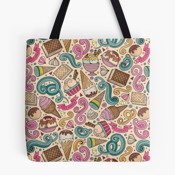 Item preview, Colorful Ice cream seamless pattern, Ice Cream Pattern designed and sold by graphic-genie.