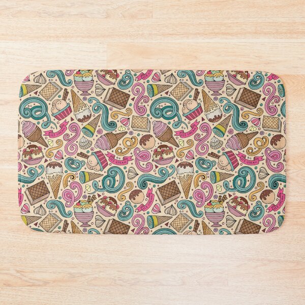 Item preview, Colorful Ice cream seamless pattern, Ice Cream Pattern designed and sold by graphic-genie.