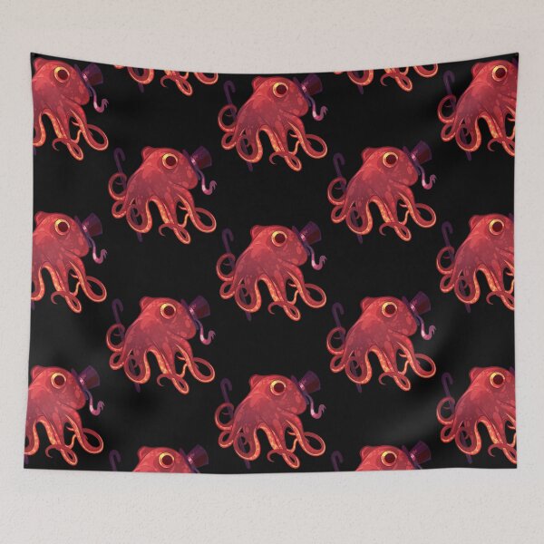 Item preview, Red Octopus Gentleman  designed and sold by cambreighc.