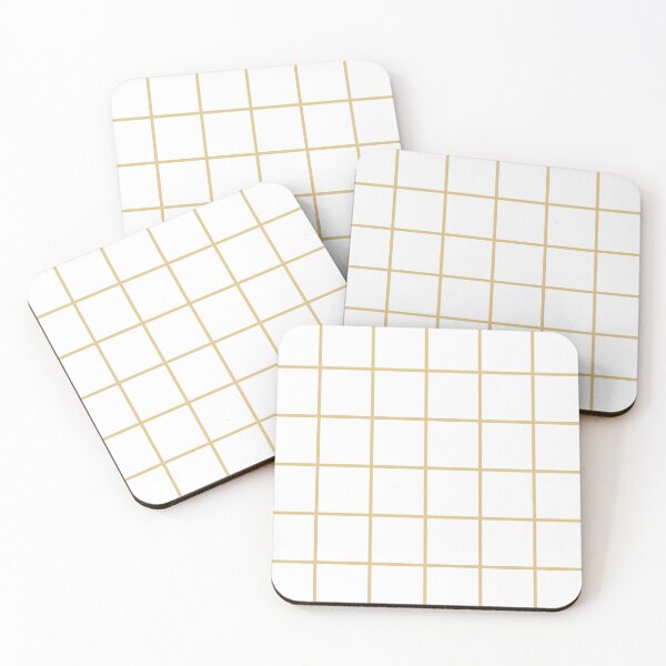 Item preview, Gold Grid, Golden Grid, simplicity, geometric, Quilted Patterns designed and sold by bubbley2021.