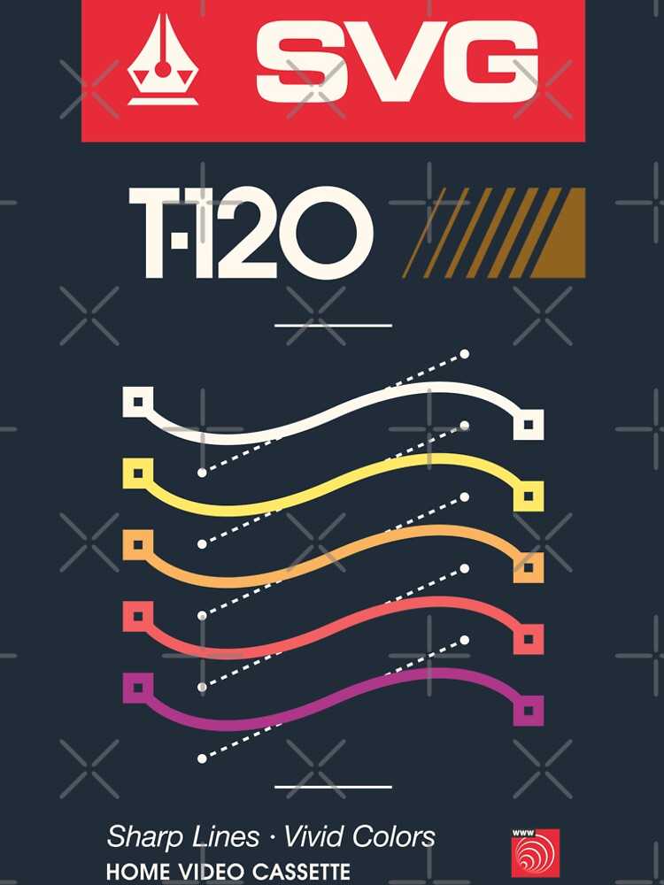 Retro Blank VHS SVG by ckirknielsen