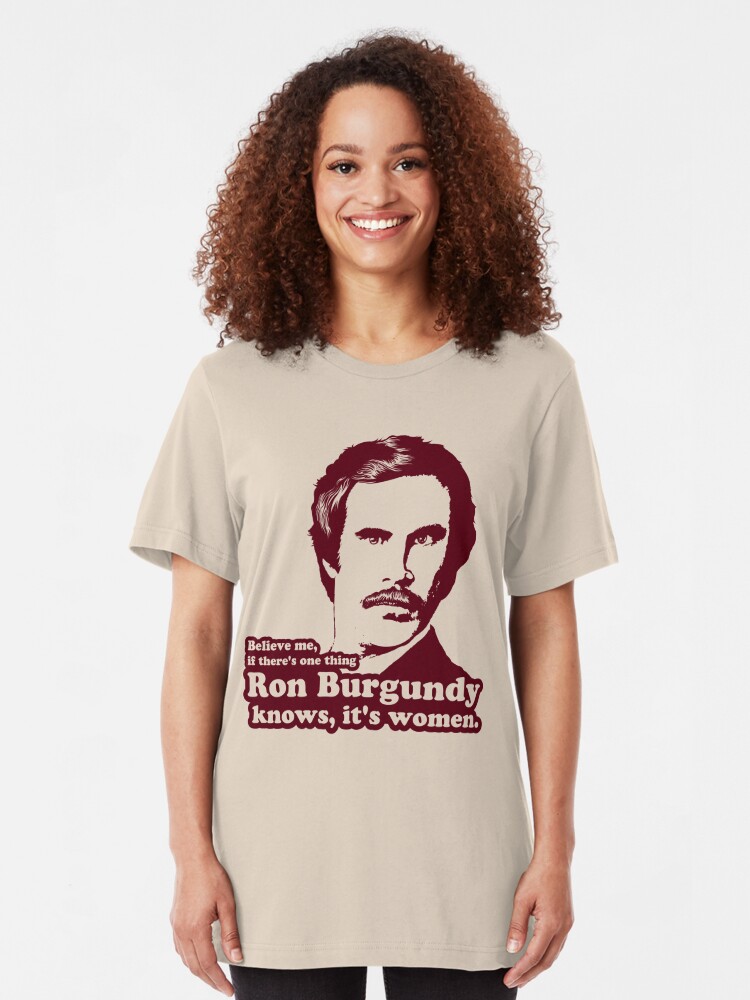 Download "Ron Burgundy Knows Women!" T-shirt by SykoGraphx | Redbubble