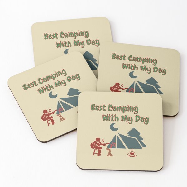 Item preview, Best Camping With My Dog designed and sold by tnwbank.