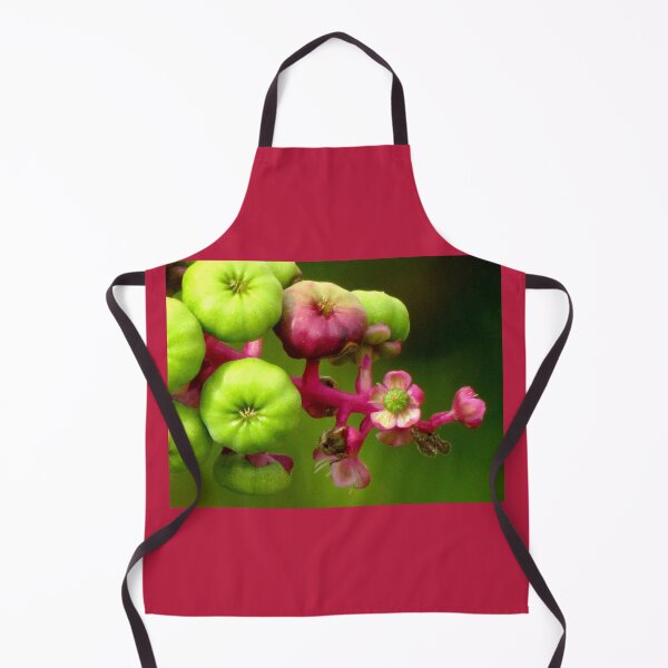 Item preview, Poke Flower Changing To Berries designed and sold by Jean Gregory Evans.