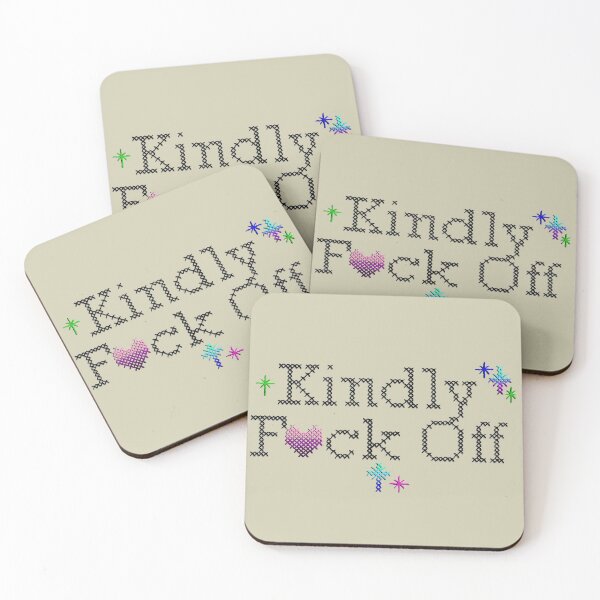 Item preview, Kindly F*ck Off designed and sold by Megan Collum.