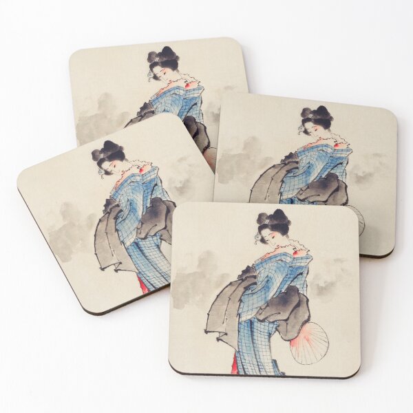 Artikelvorschau, Schöne Geisha von Katsushika Hokusai (1760-1849) entworfen und verkauft von FideliDesigns.