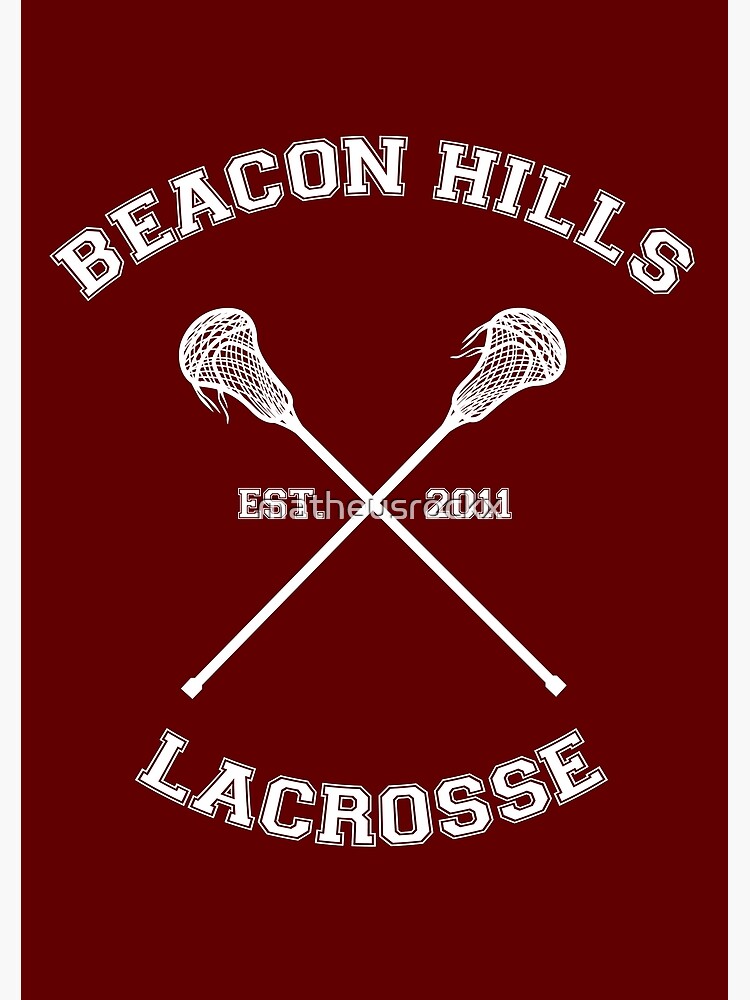 Teen Wolf Beacon Hills Lacrosse Crewneck Sports Scott Mccall 