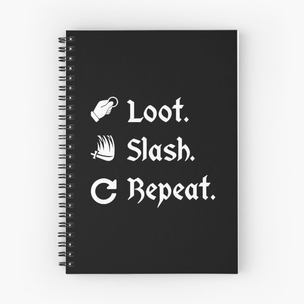 Aperçu de l'œuvre Loot Slash Répétition - Commission créée et vendue par Ruedige.