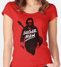 Sixto Rodriguez | Sugar Man Women's Fitted Scoop T-Shirt